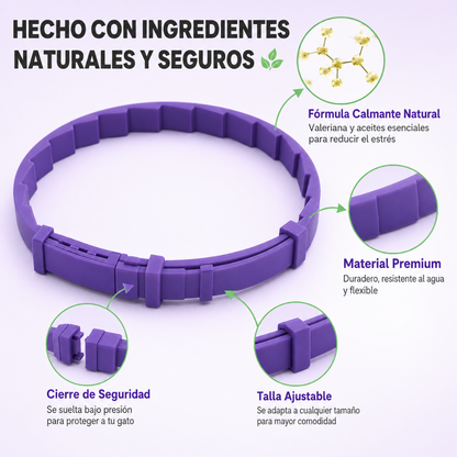 Collar Anti-Estrés para Gatos