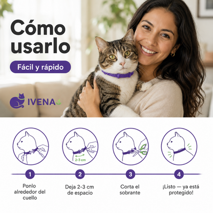 Collar Anti-Estrés para Gatos