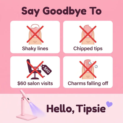 Say goodbye to messy nails