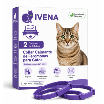 Collar Anti-Estrés para Gatos