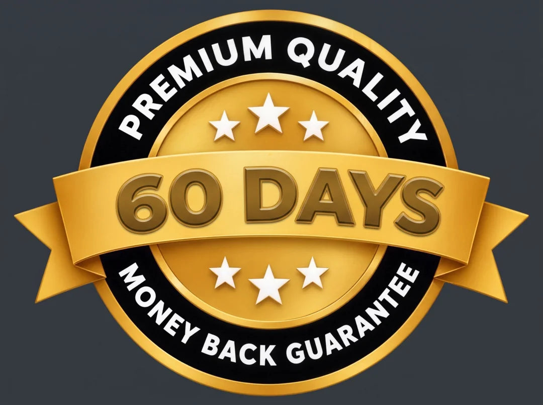 60 day money back guarantee