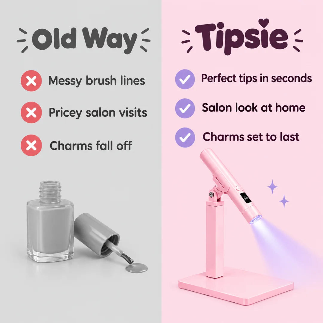 Old way vs Tipsie
